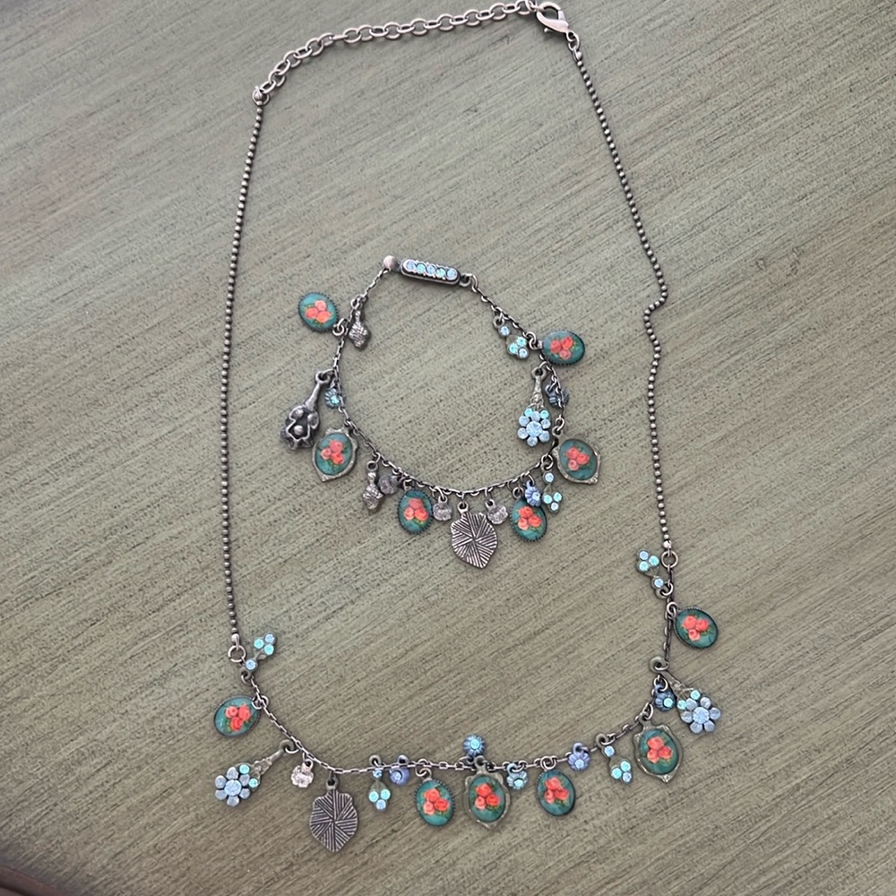 Necklace and Bracelet Set